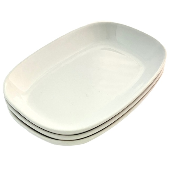 EASTERN Airlines PFALTZGRAFF Rectangular Plates MCM, Appetizer Plates - Picture 1 of 10